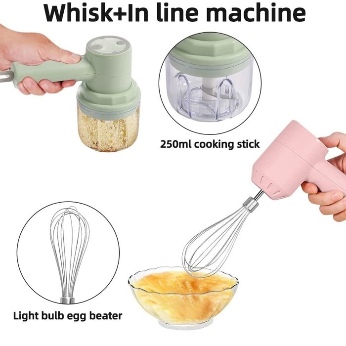 3 In 1 Automatic Egg Masher