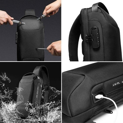 USB charging sport sling Anti-theft shoulder bag🔥SALE 50% OFF🔥