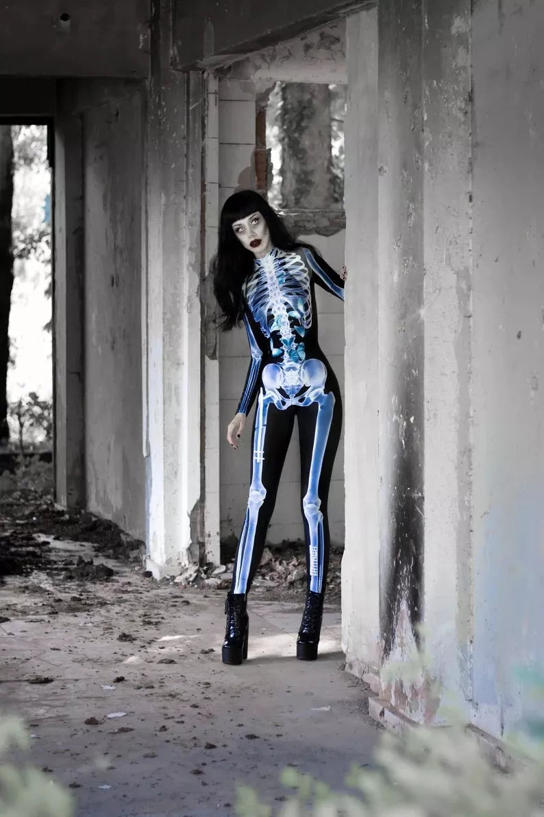 Halloween Sale -Sexy Skeleton Bodysuit-[Last Day Promotion]