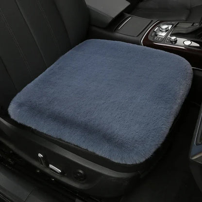 Plush Car Seat Cushion.