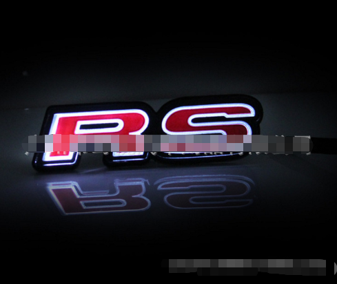 🚗4D Car Logo Badge LED Light✨For The Front And Back