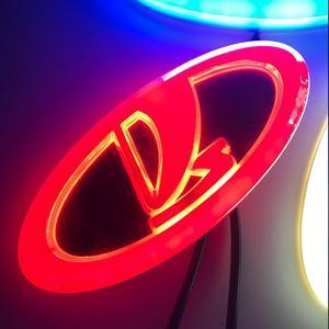 🚗4D Car Logo Badge LED Light✨For The Front And Back