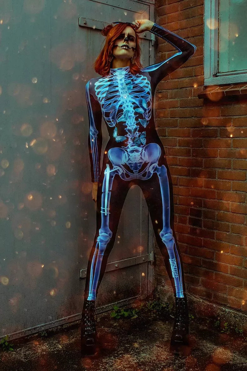 Halloween Sale -Sexy Skeleton Bodysuit-[Last Day Promotion]