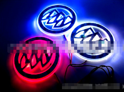 🚗4D Car Logo Badge LED Light✨For The Front And Back.(Discount for tiktok users）