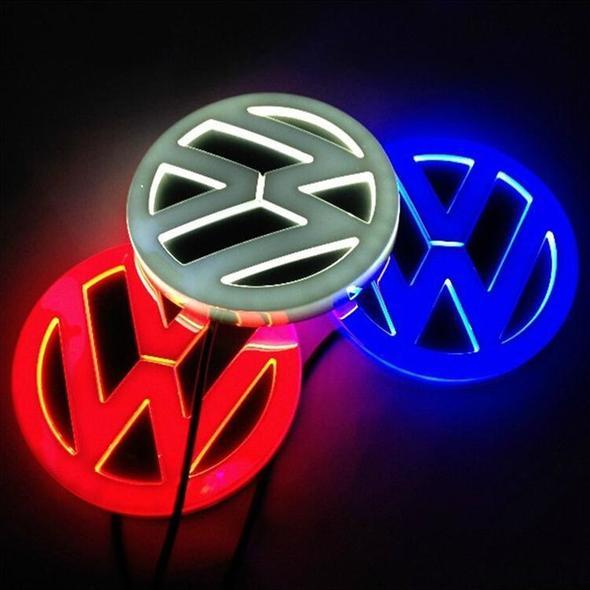 🚗4D Car Logo Badge LED Light✨For The Front And Back