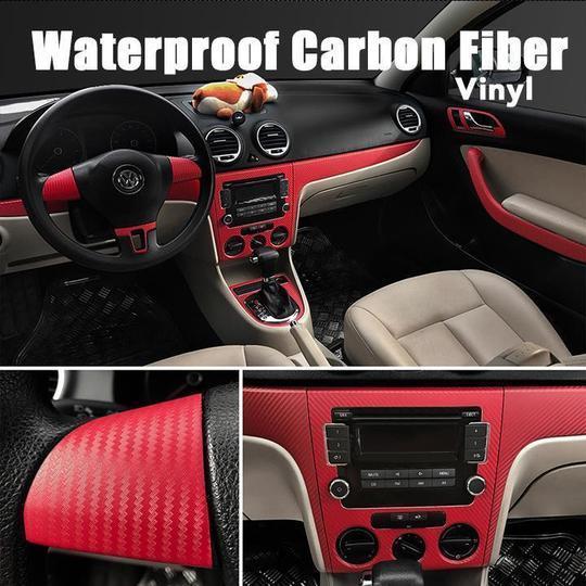 3D Waterproof Carbon Fiber Vinyl Wrap