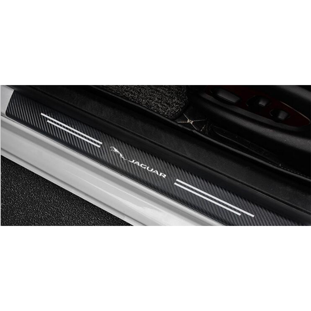 Carbon Car Door Sills Stickers