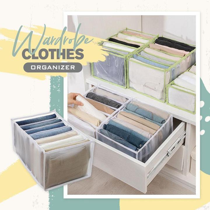 🔥HOT SALE 🔥 Wardrobe Clothes Organizer