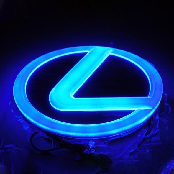 🚗4D Car Logo Badge LED Light✨For The Front And Back