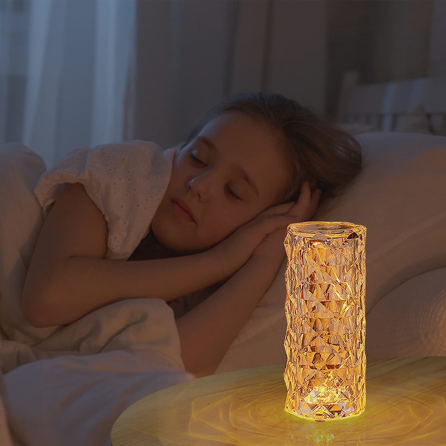 Argumub™ Touching Control Rose Lamp