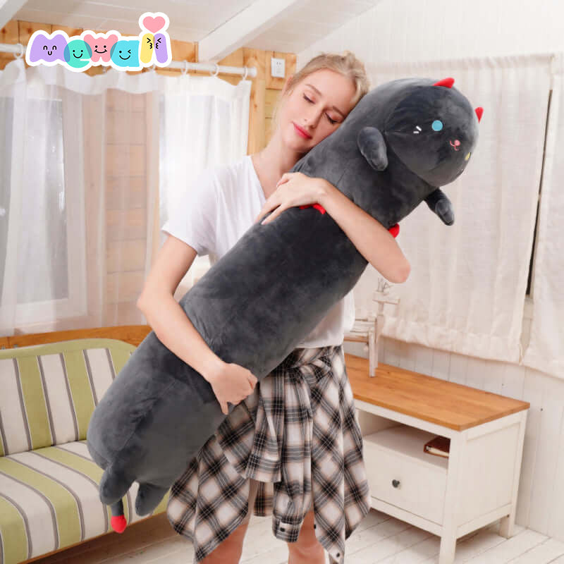 Mewaii™ Loooong Family Long Cat Kitten Stuffed Animal Kawaii Plush Pillow Squish Toy