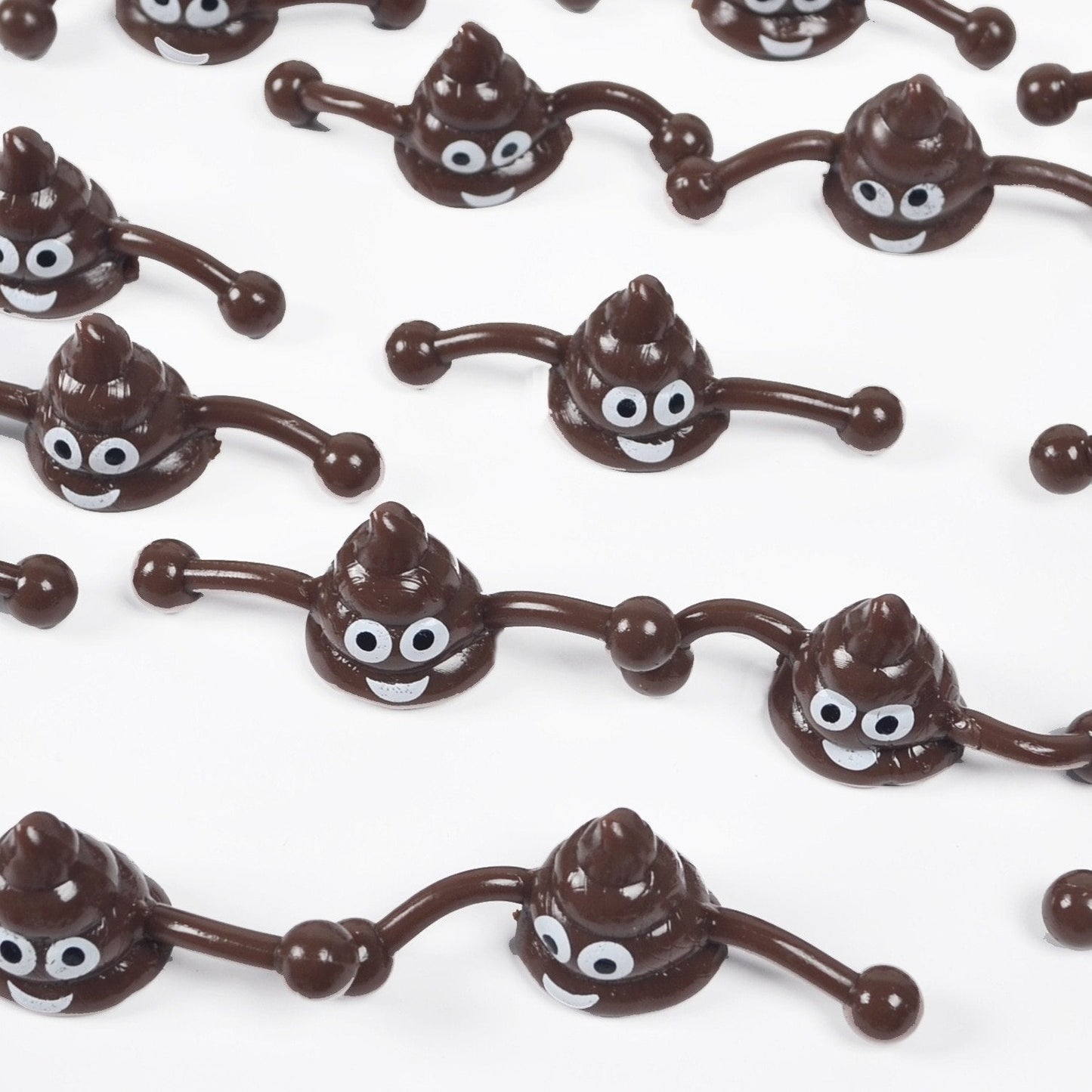 (🎁Halloween Sale - 49% Off) Smiley Poop Slingshot Toy, Buy 5 Get 3 Free (8 Packs & Free Shipping)