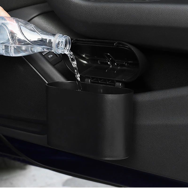 Car Garbage Can Holder Organizer Storage Box