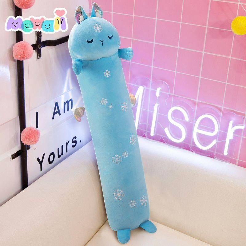 Mewaii™ Loooong Family Long Cat Kitten Stuffed Animal Kawaii Plush Pillow Squish Toy