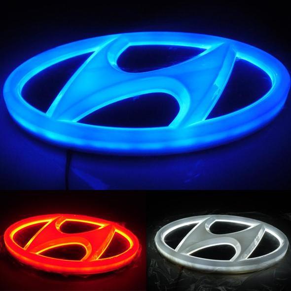 🚗4D Car Logo Badge LED Light✨For The Front And Back